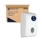 Aquarius™ dispenzer za ubruse za ruke u listićima (bijeli / crni) – slika 4