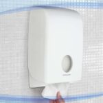 Aquarius™ dispenzer za ubruse za ruke u listićima (bijeli / crni) – slika 5