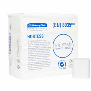 Hostess™ toalet papir u listićima 32x 250