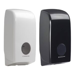 Aquarius™ dispenzer za toalet papir listiće (bijeli / crni)