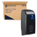 Aquarius dispenzer za toalet papir listiće — crni (7172)