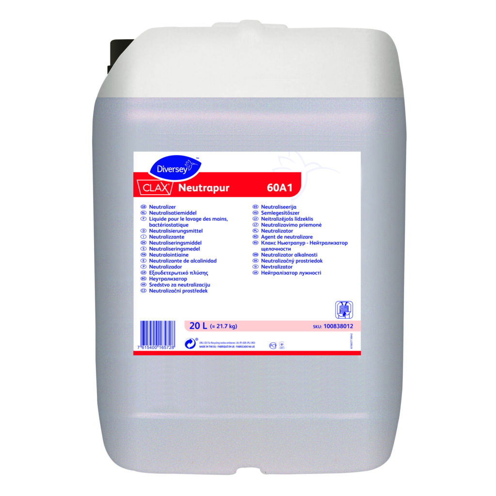 CLAX Neutrapur – tečni neutralizator alkalnosti za završno ispiranje (20 L)