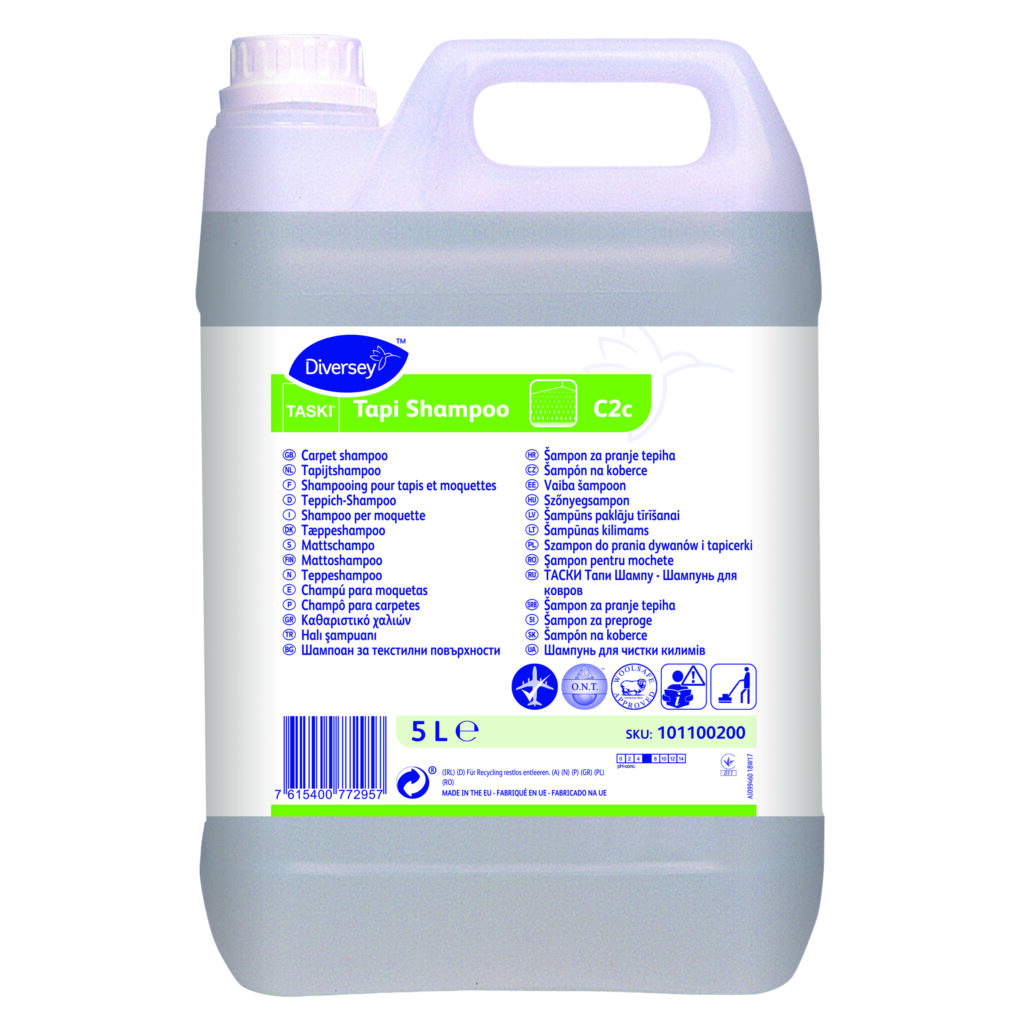 TASKI Tapi Shampoo – koncentrovani šampon za tepihe i tapacirani namještaj (2x5L)