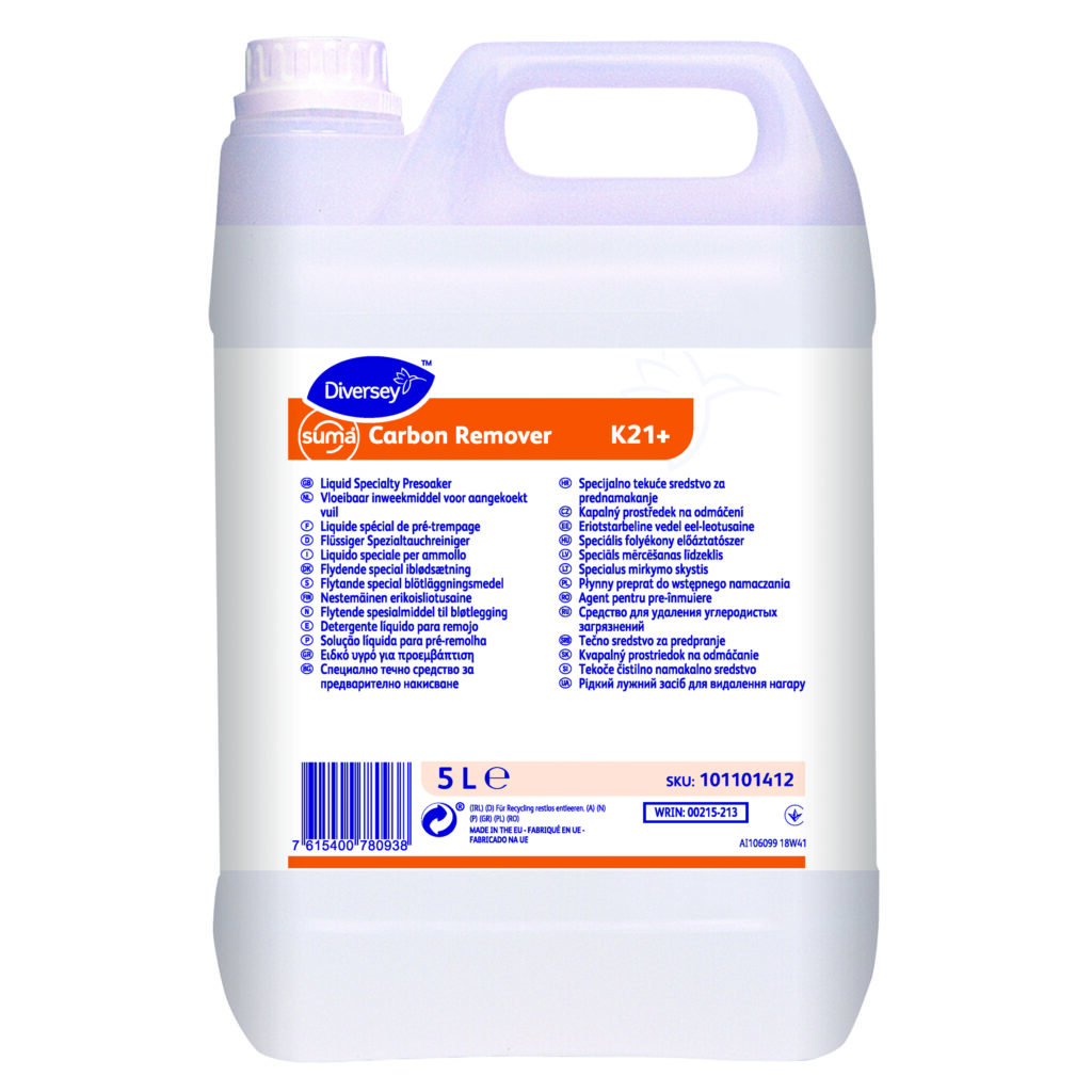 SUMA Carbon Remover K21+ – sredstvo za potapanje posuđa (5L)