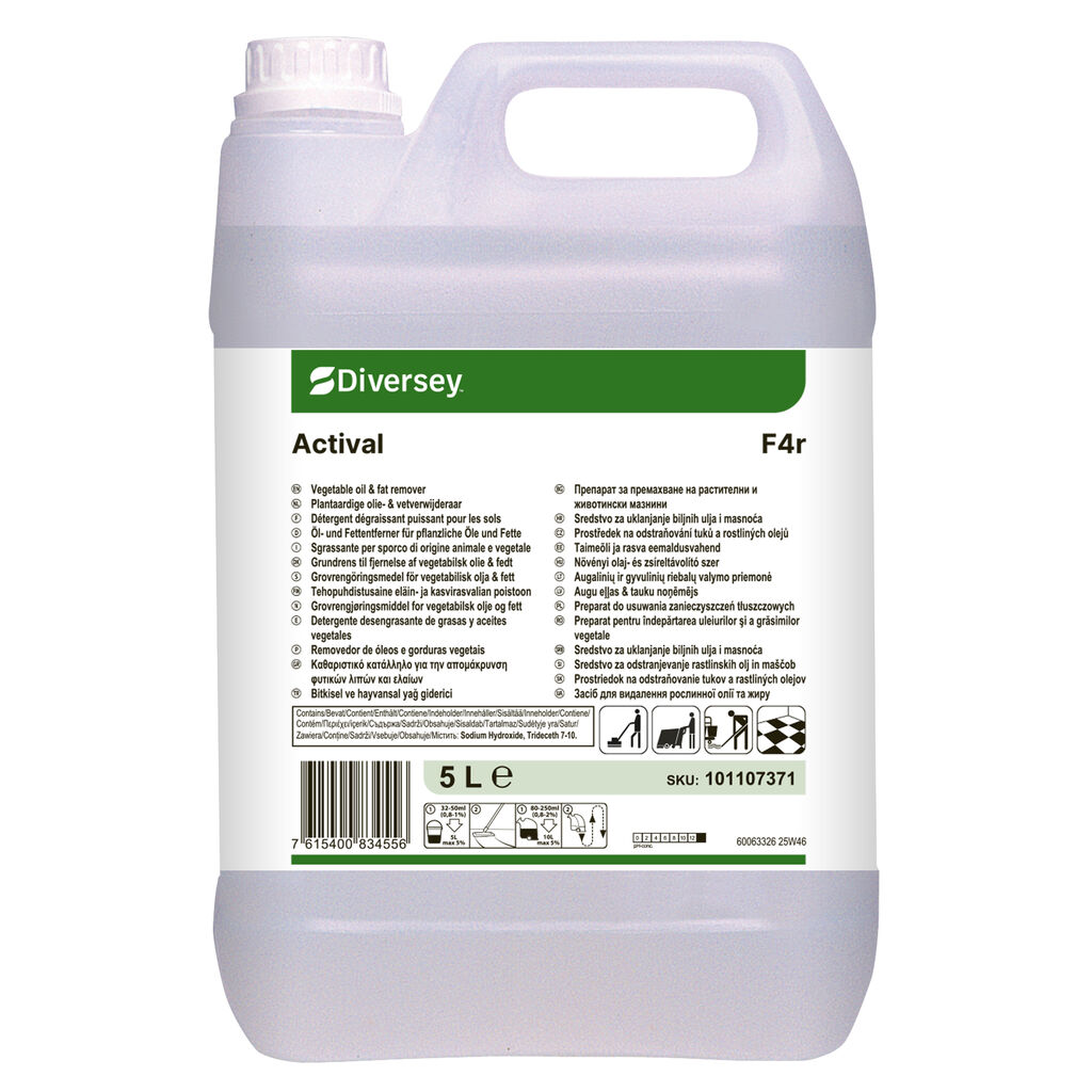 DI Actival – koncentrovano alkalno sredstvo za pranje podova (5L)