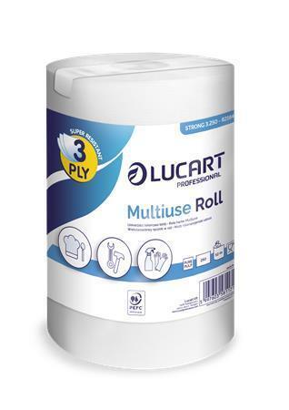 LUCART Strong Multiuse 3.250 univerzalni ubrus u rolni 6x 52m