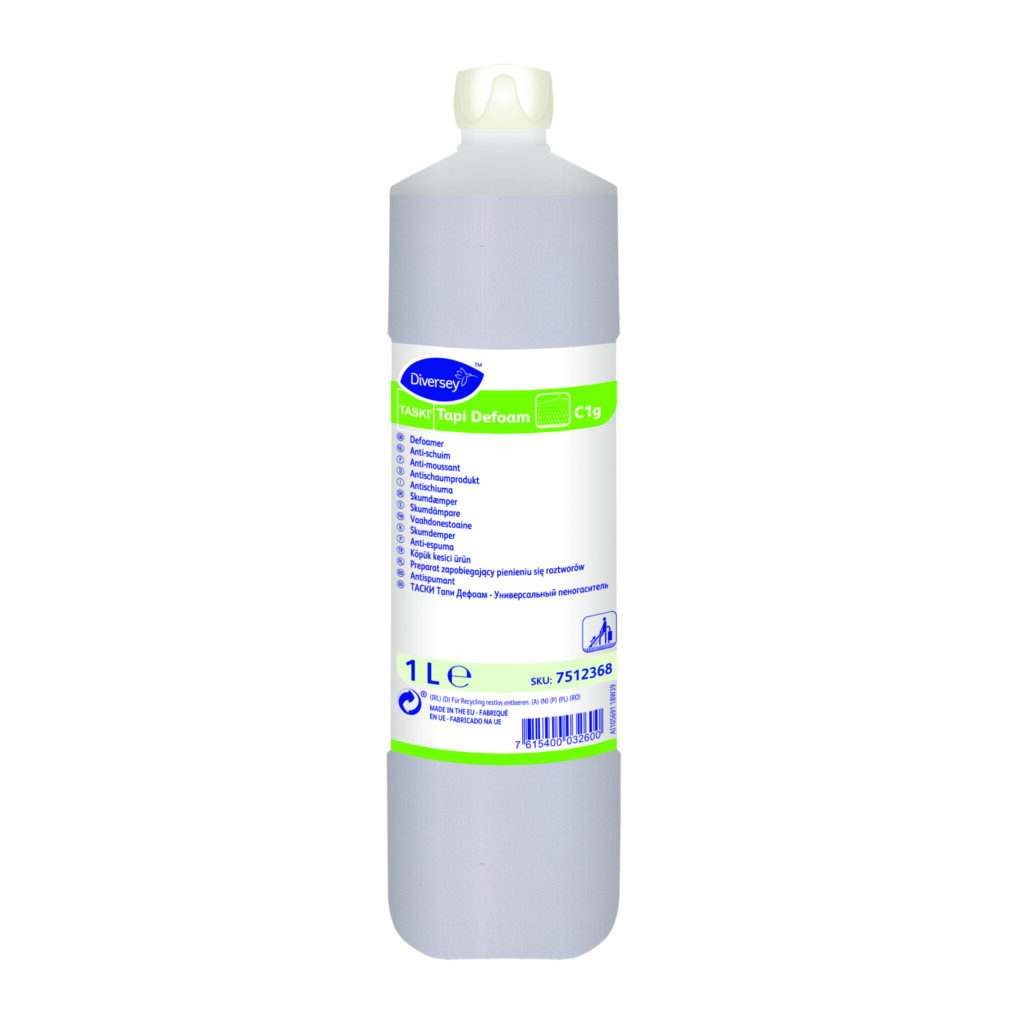 TASKI Tapi Defoam – sredstvo protiv pjene za mašine za pranje tepiha (6x1L)