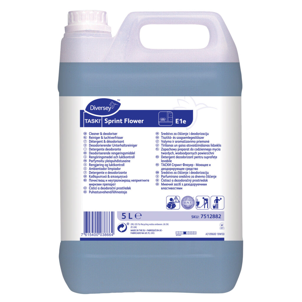 TASKI Sprint Flower – sredstvo za čišćenje i osvježavanje prostora (5L)