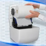 Aquarius™ Slimroll™ dispenzer za ubrus u rolni (bijeli / crni) – slika 5