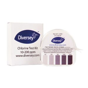 DI Chlorine Test Kit – trakice za mjerenje koncentracije hlora 10–200 ppm