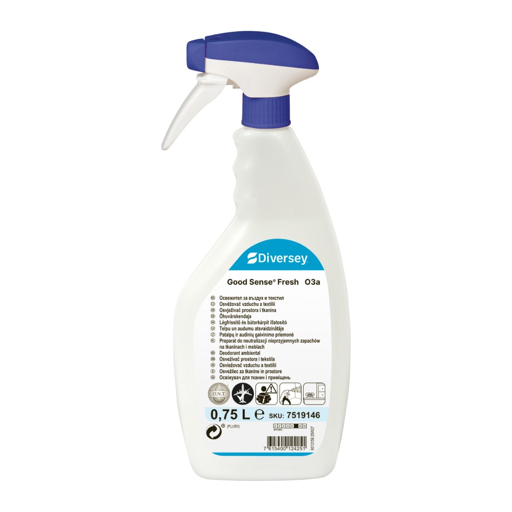 Good Sense Fresh sprej za neutralizaciju mirisa sa tekstila, boca 750 ml
