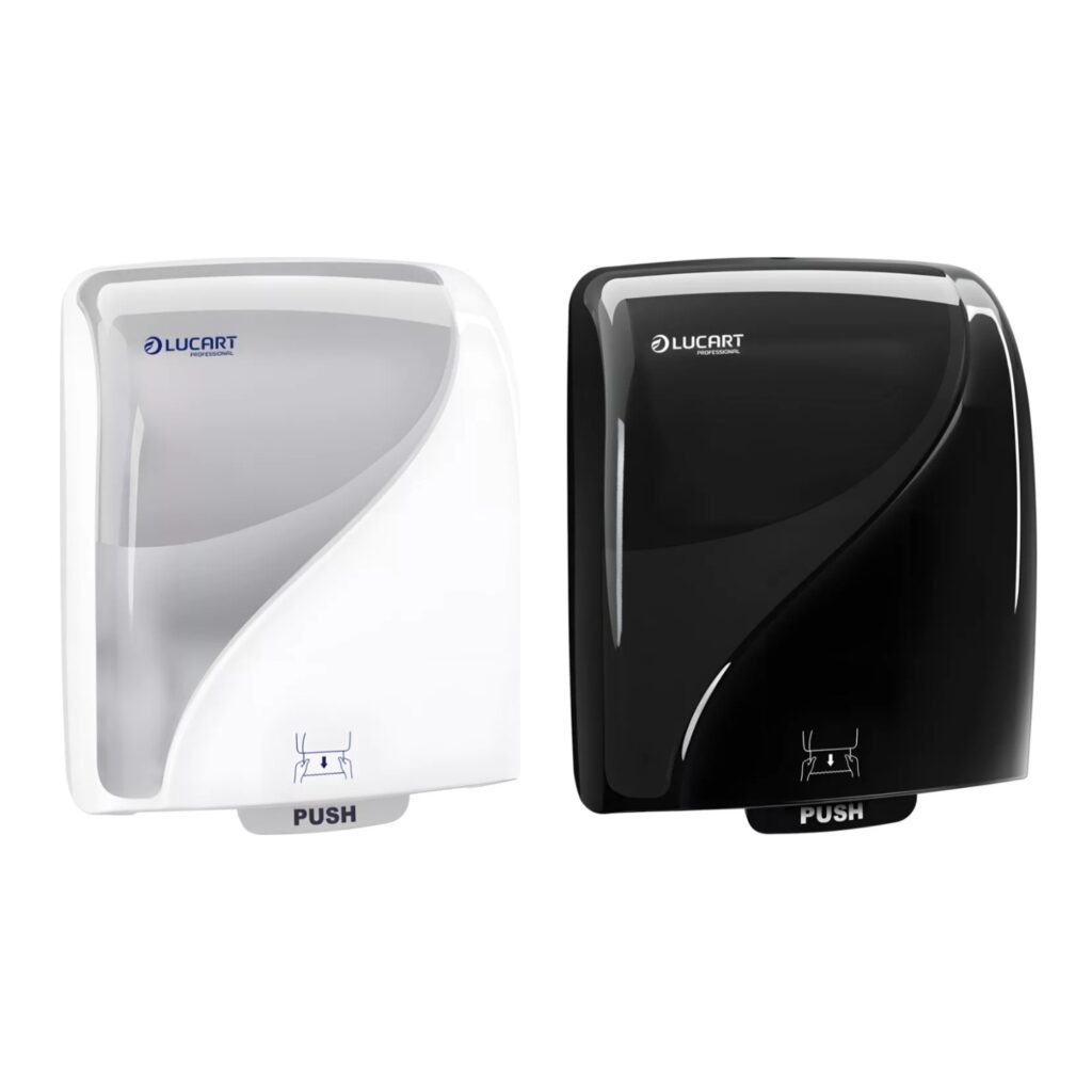 LUCART Identity Autocut dispenzer za ubrus — bijeli i crni