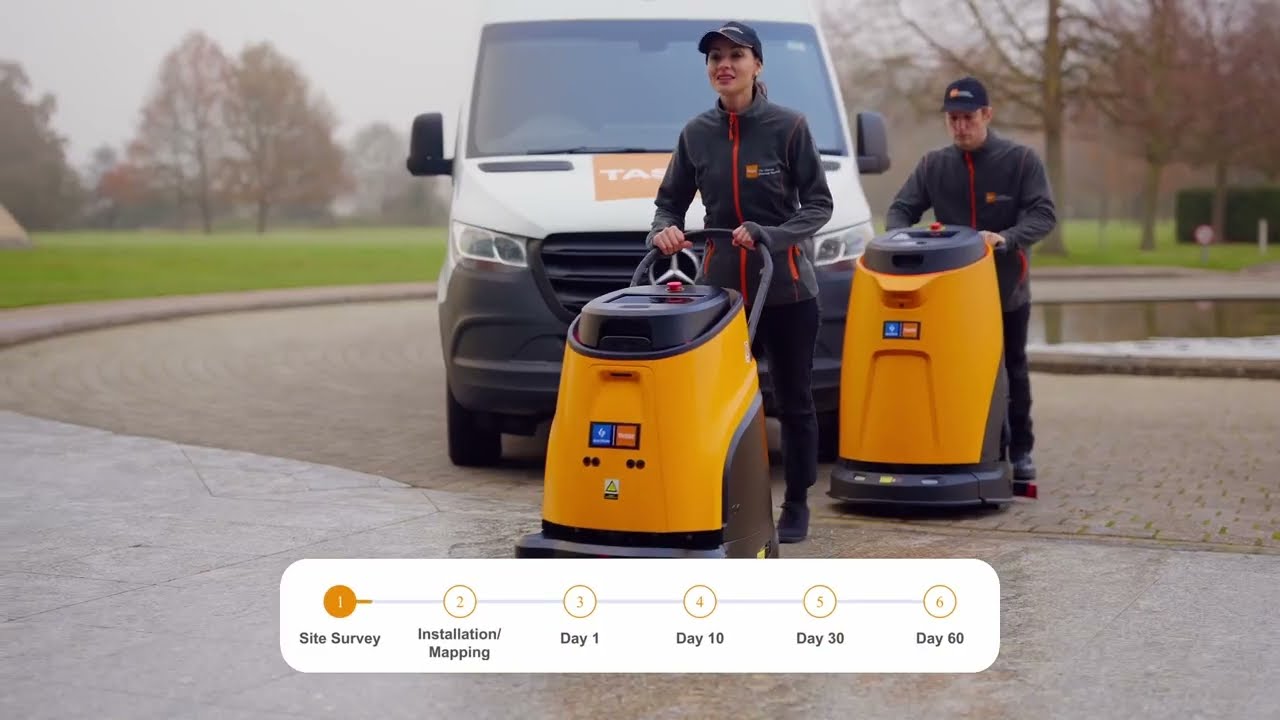 TASKI GS Ecobot 40 video