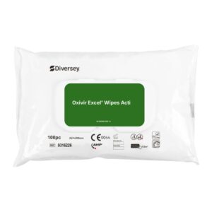 Oxivir Excel Wipes Acti vlažne maramice za dezinfekciju, kanister 100 kom