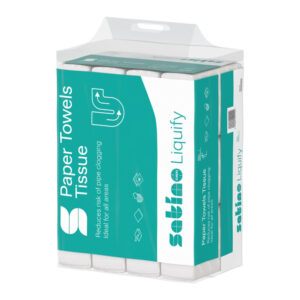 Satino Liquify V-fold ubrusi – brzootapajući, 2 sloja