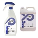 SURE Glass Cleaner – boca sa raspršivačem 0,75 L i kanister 5 L