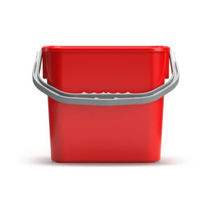 TTS plastična kanta – 12 L, crvena