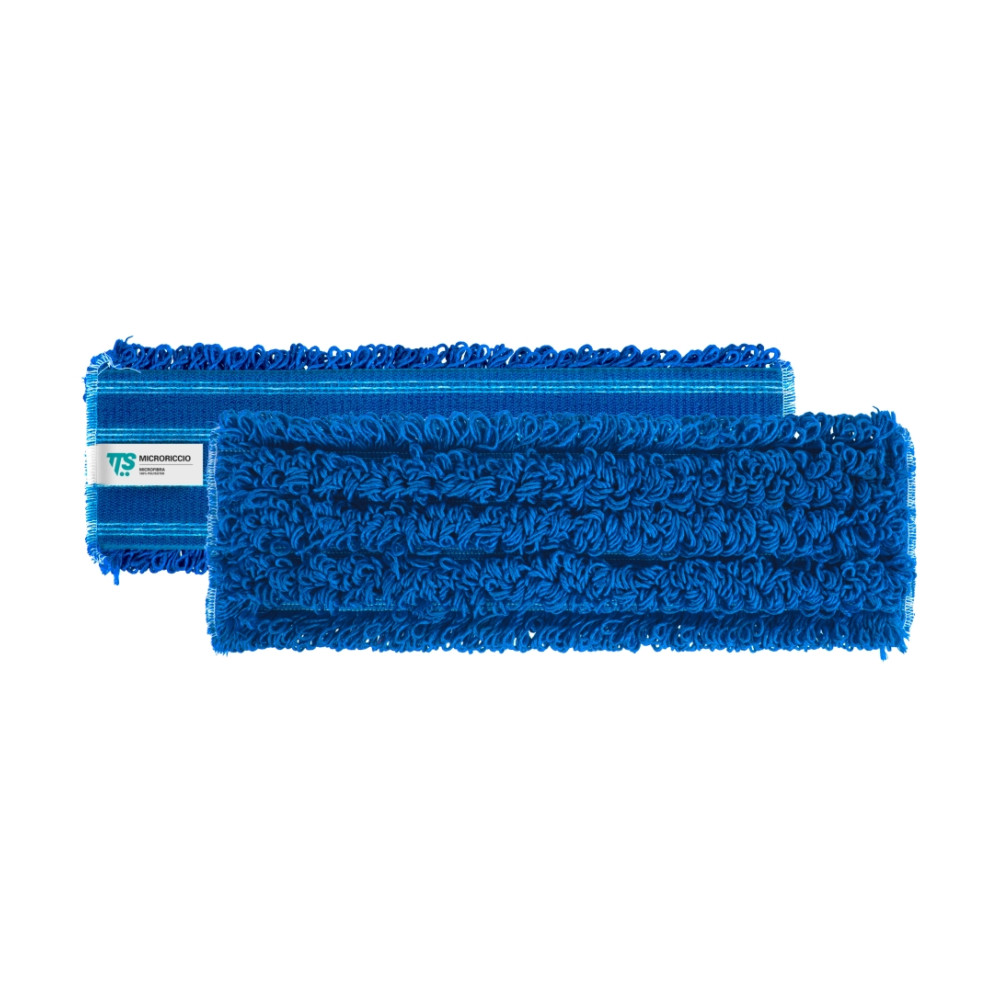 TTS Microriccio mop sa čičkom – mikrofiber, 40 cm, plavi
