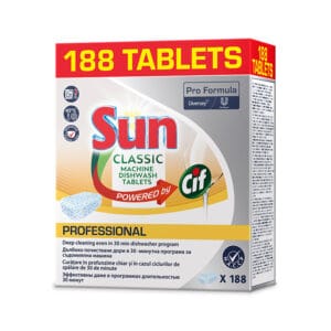 Sun Professional Classic tablete za mašinsko pranje posuđa, 188 kom