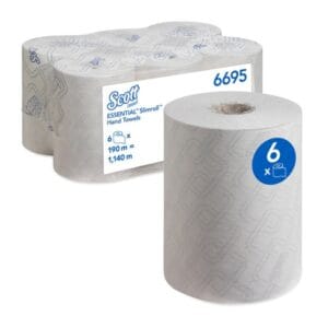 Scott Essential Slimroll 6695 ubrus u rolni bijeli 6x190 m