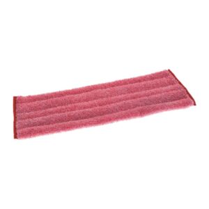 TASKI JonMaster Ultra Damp Premium mikrofiber mop za mokro brisanje na čičak, 40 cm, crveni