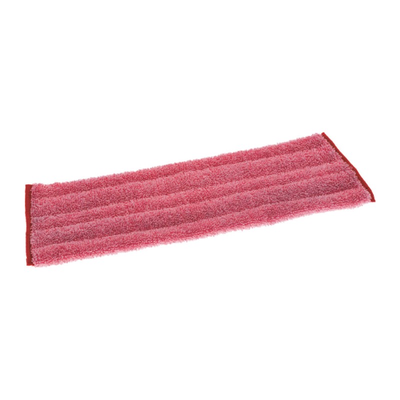 TASKI JonMaster Ultra Damp Premium mikrofiber mop za mokro brisanje na čičak, 40 cm, crveni