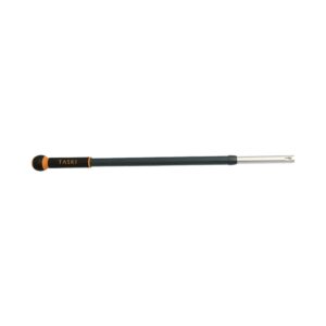 TASKI JonMaster Ultra Plus kratka teleskopska drška 60–105 cm, crno-siva sa narandžastim detaljima