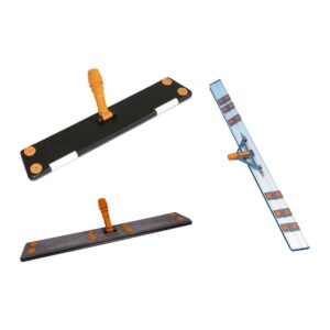 TASKI Lamello nosač za suvo brisanje podova sa gumenim lamelama i zglobom — 60 / 80 / 140 cm