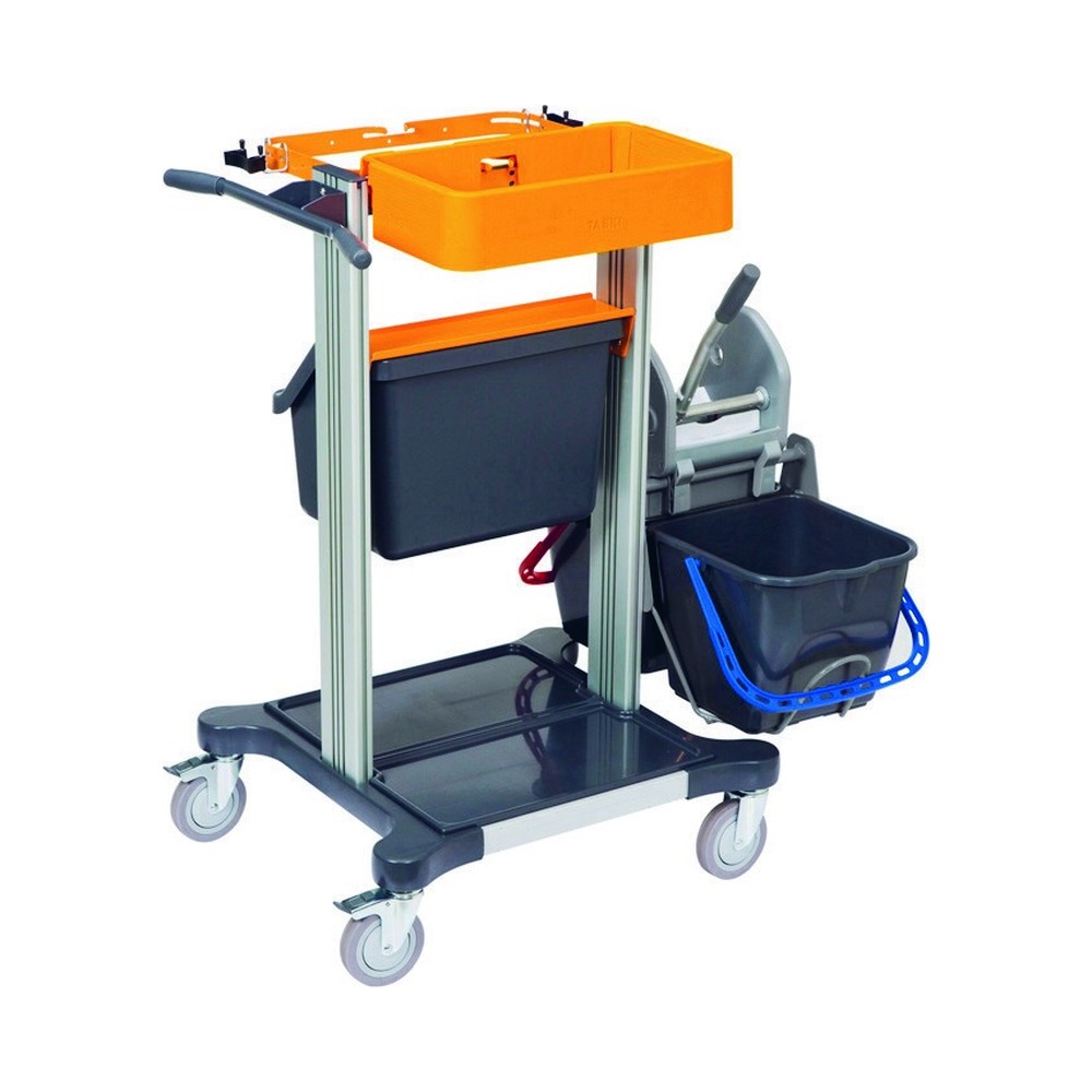 TASKI Mini Trolley Wet kolica za čišćenje sa dvije kante i cjedilom