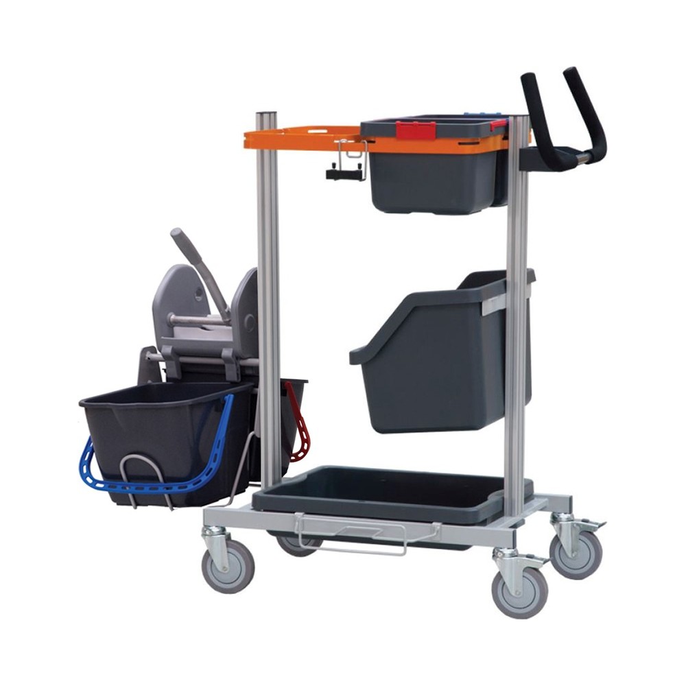 TASKI Nano Trolley Wet Small kompaktna kolica sa dvije kante i cjedilom