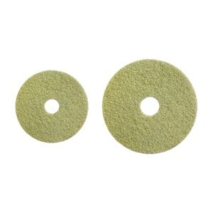 TASKI Twister filc žuti – dijamantski pad — 33 cm / 43 cm