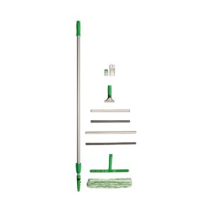 TASKI Window Cleaning Set komplet za pranje prozora sa zelenom teleskopskom drškom