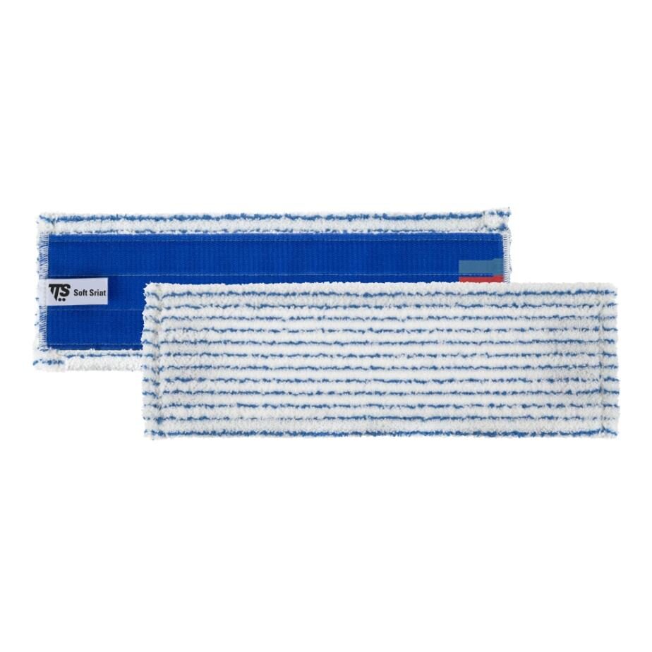 TTS Soft Striat mop sa čičkom – mikrofiber, 60 cm