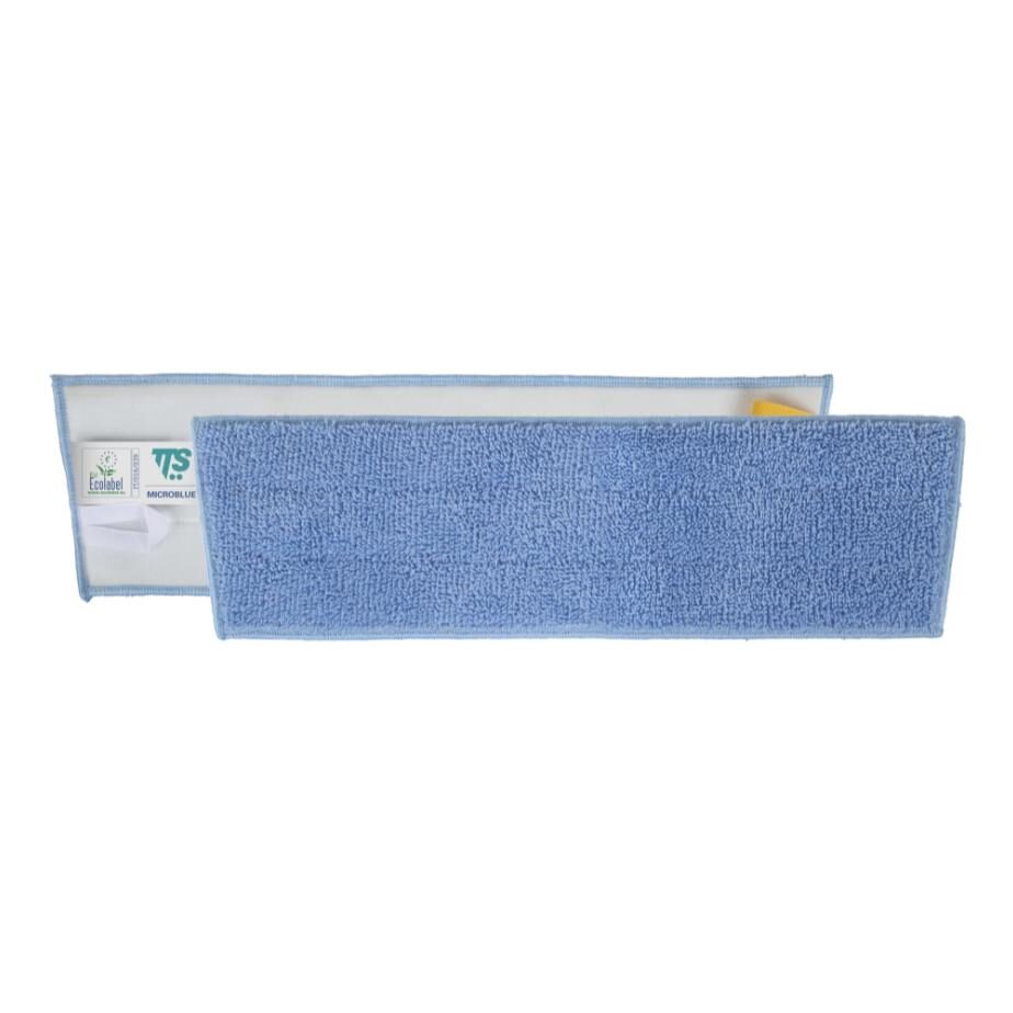 TTS mop sa čičkom – mikrofiber, 60 cm, plavi