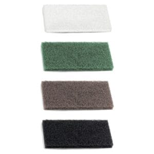 TTS abrazivni filc Terfir 25x12 cm — bijeli / zeleni / smeđi / crni