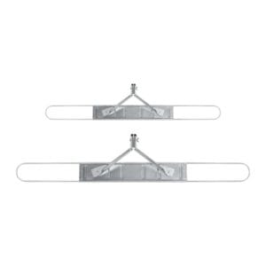 TTS metalni nosač za suvo brisanje velikih površina — 120 cm / 160 cm