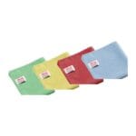 Vileda MicroTuff Base mikrofiber krpa 36×36 cm (5 kom) — plava / crvena / žuta / zelena