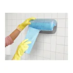 Vileda Quick'n Dry sunđerasta krpa u rolni 25 cm × 10 m, plava — slika 2